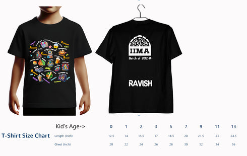 Aaramkhor IIMA Reunion Special Batch of 2014 Kids Tshirts